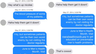 Illustration for article titled Fake Tinder Nurse Helpfully Reminds Creepy Dudes to Get Prostate Exams